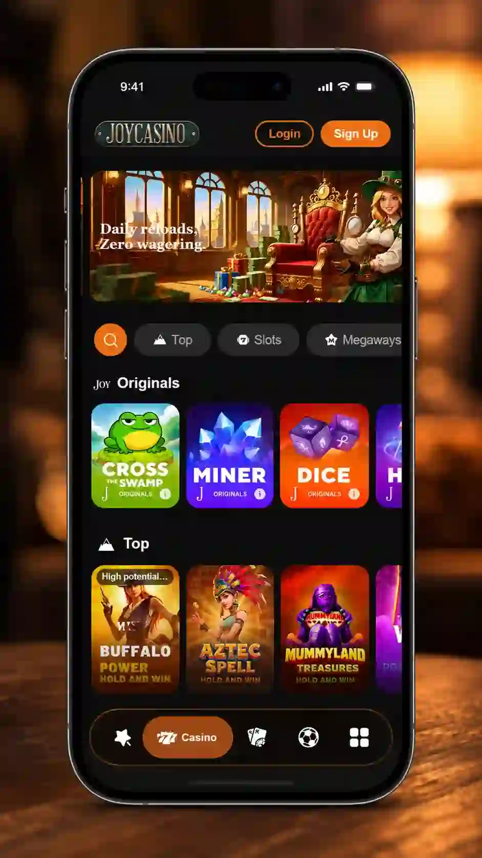 Joycasino приложение